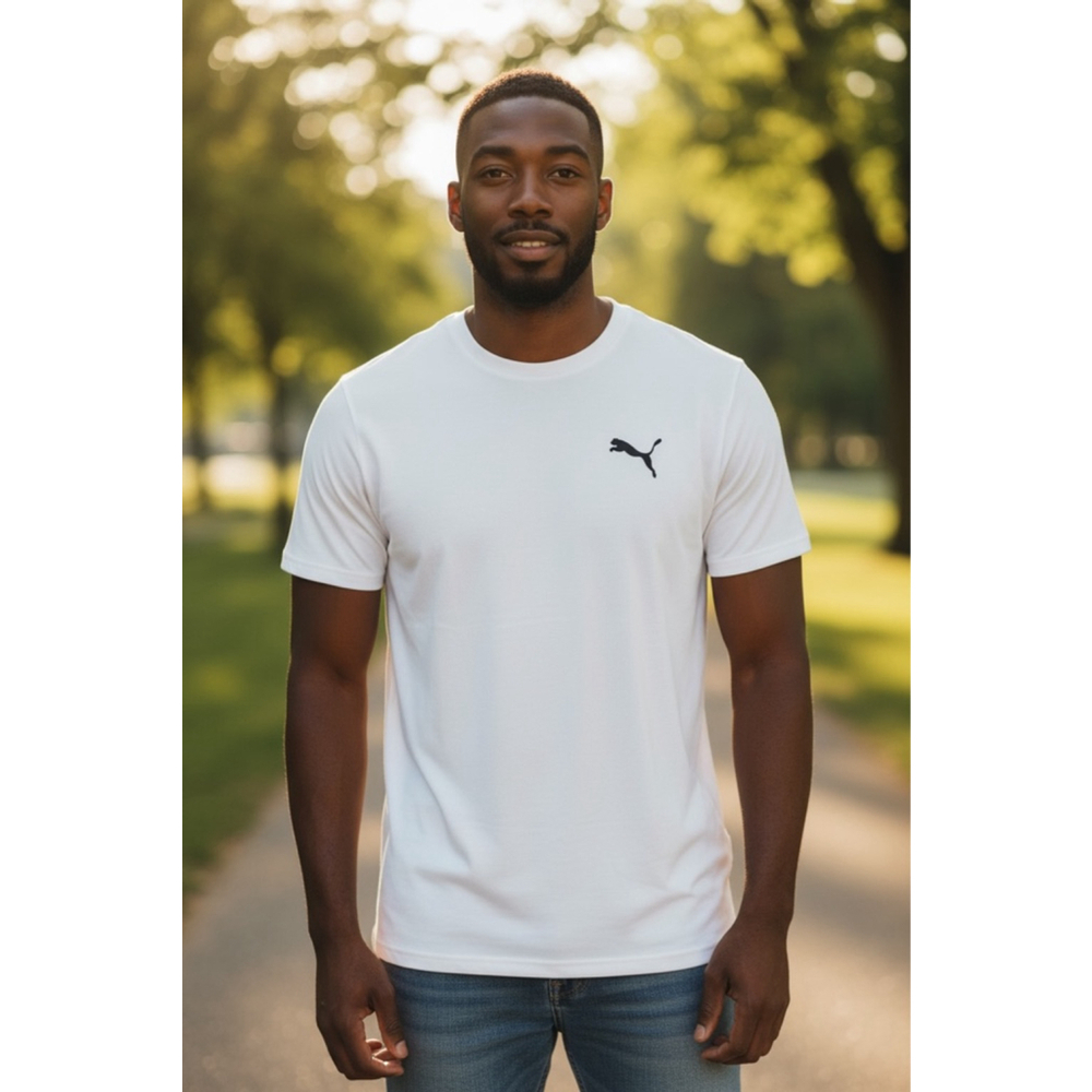 Mens Puma dry cell training shirt size xxl white